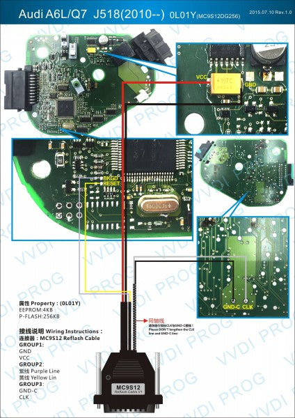 Original Xhorse VVDI PROG Programmer VVDI Programmer Key Tool Get Free for BMW ISN Read Function