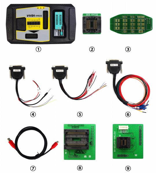 Original Xhorse VVDI PROG Programmer VVDI Programmer Key Tool Get Free for BMW ISN Read Function