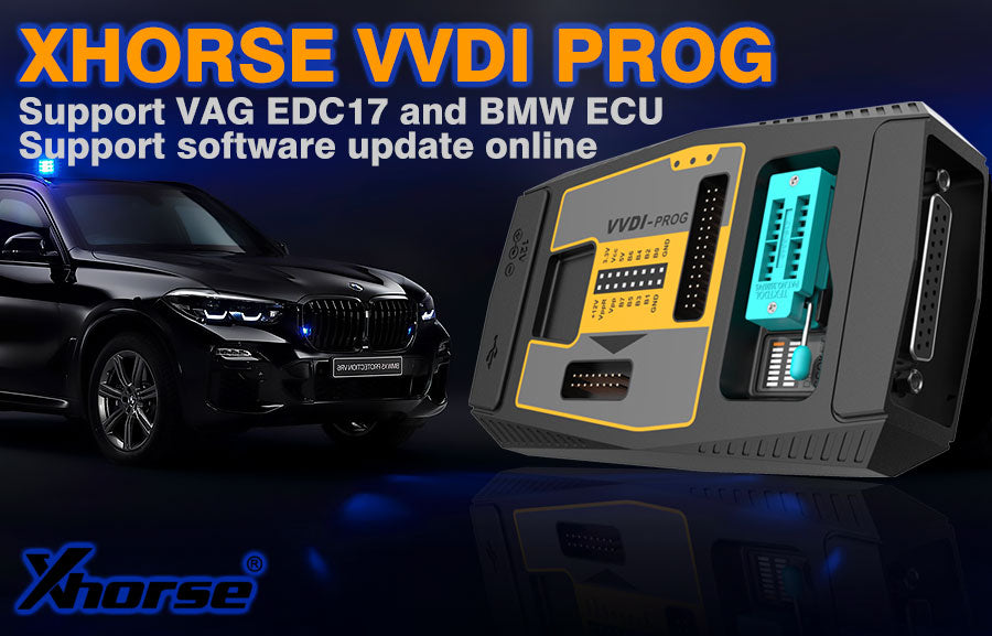 Original Xhorse VVDI PROG Programmer VVDI Programmer Key Tool Get Free for BMW ISN Read Function