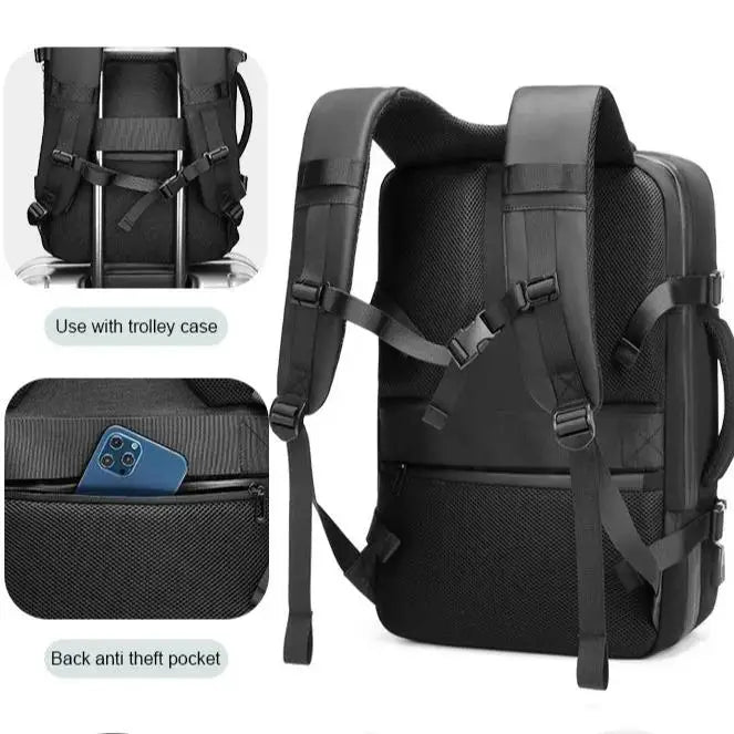 Men and Women Vacuum Backpack  with Air Pump