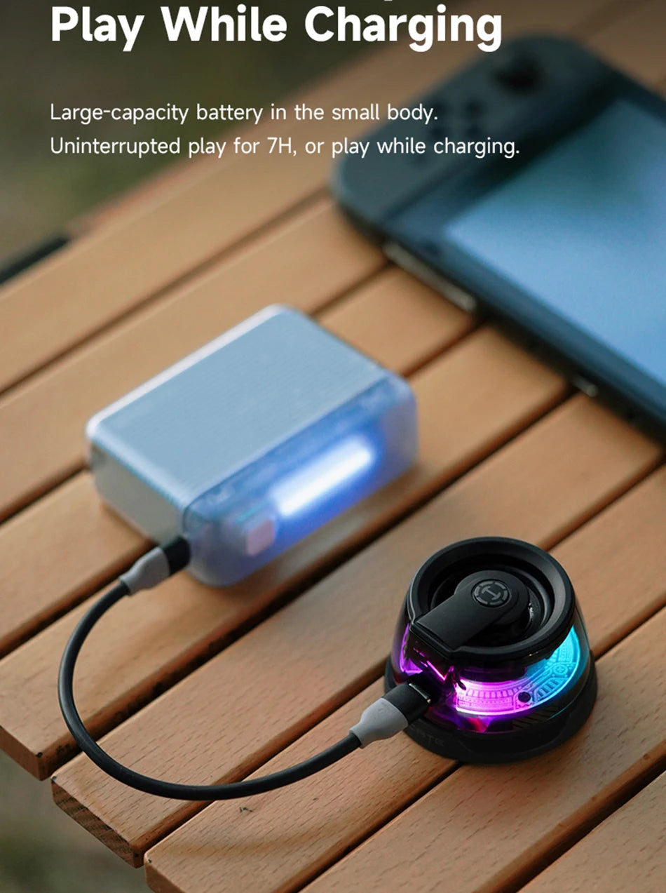 Edifier Magnetic Portable Bluetooth Speaker HECATE G200 Mini Sound Box Bluetooth 5.3 RGB