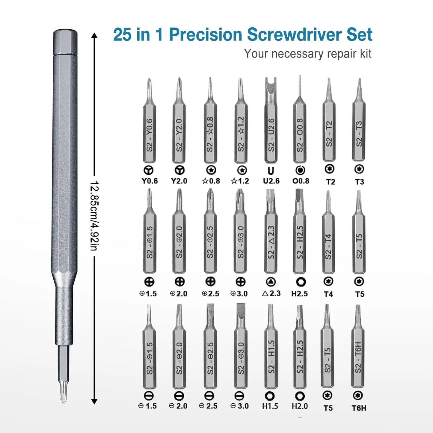 24in1 Magnetic Screwdriver Set Multifunction Screwdriver Home Appliance Disassembly Tool Precision Screwdriver Combination Set