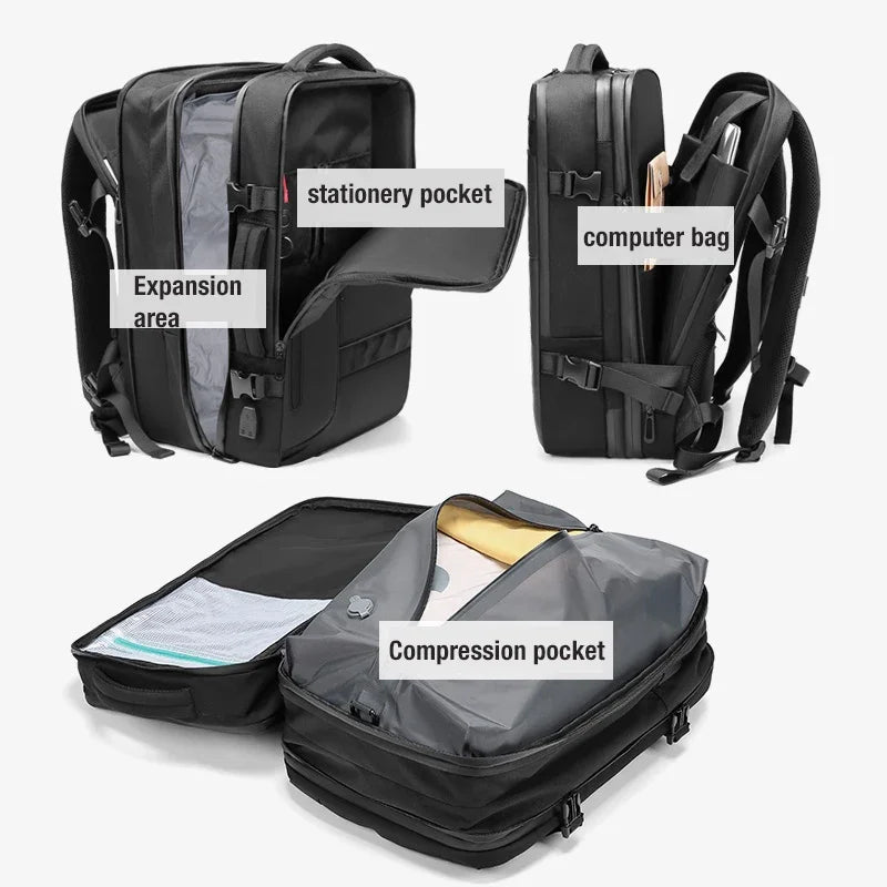 Men and Women Vacuum Backpack  with Air Pump