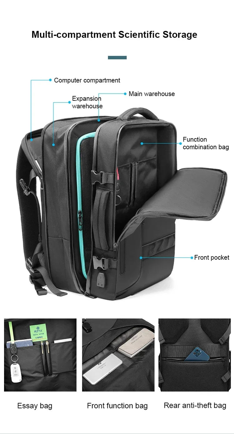 Men and Women Vacuum Backpack  with Air Pump